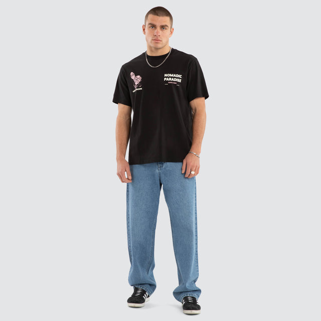 Bask Classic Tee Jet Black