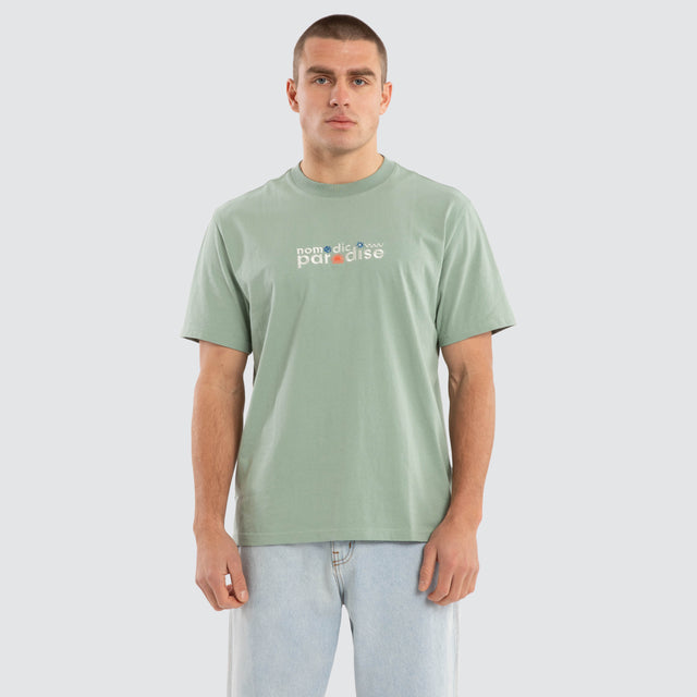 Eucalyptus Classic Tee Iceberg Green