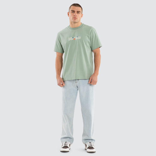 Eucalyptus Classic Tee Iceberg Green
