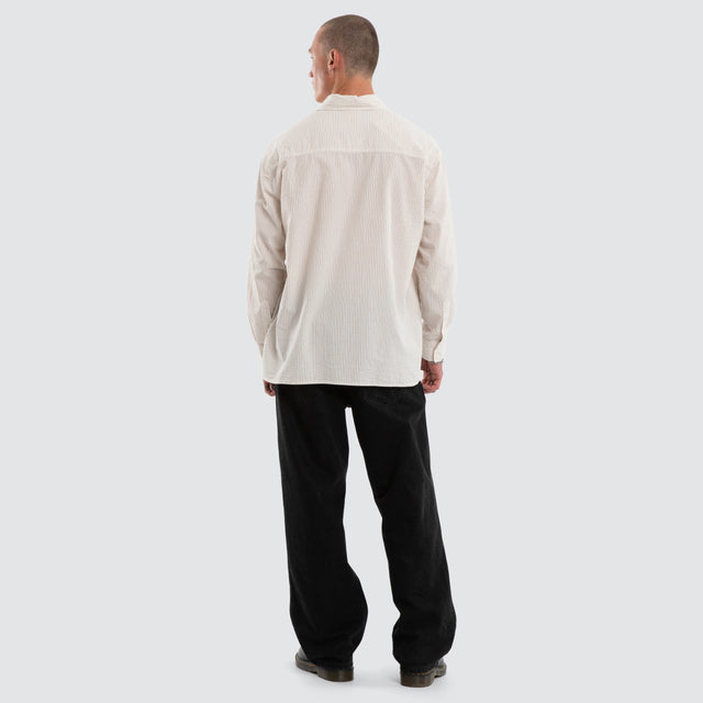 Dunewave Long Sleeve Shirt Sand Stripe