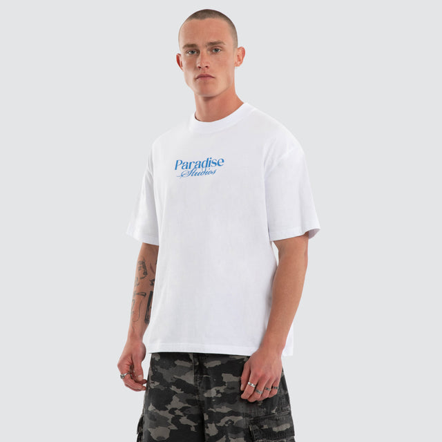 Coasta Street Tee Optical White