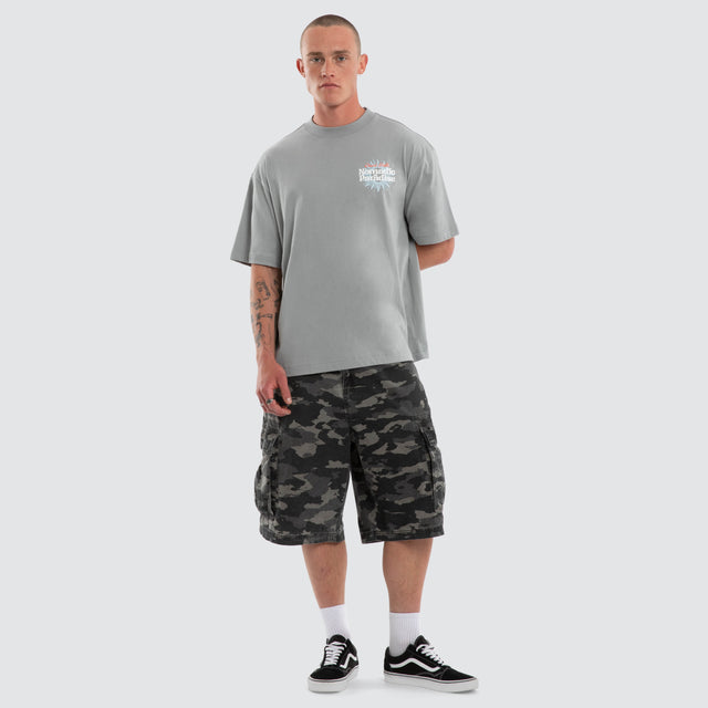 Weatherman Street Tee Neutral Grey