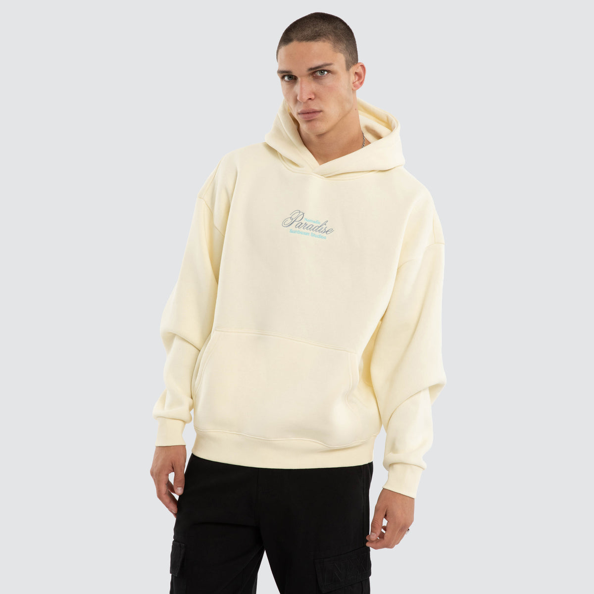Nomadic Paradise Sunbeam Oversized Hoodie in Yellow | Neverland Store
