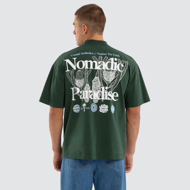 Model wears Seafoam Street Tee Sycamore T-Shirts Green – image 1
