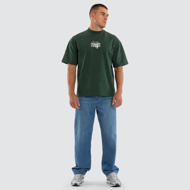 Model wears Seafoam Street Tee Sycamore T-Shirts Green – image 2