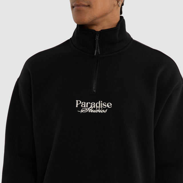 Merch Pullover Jet Black