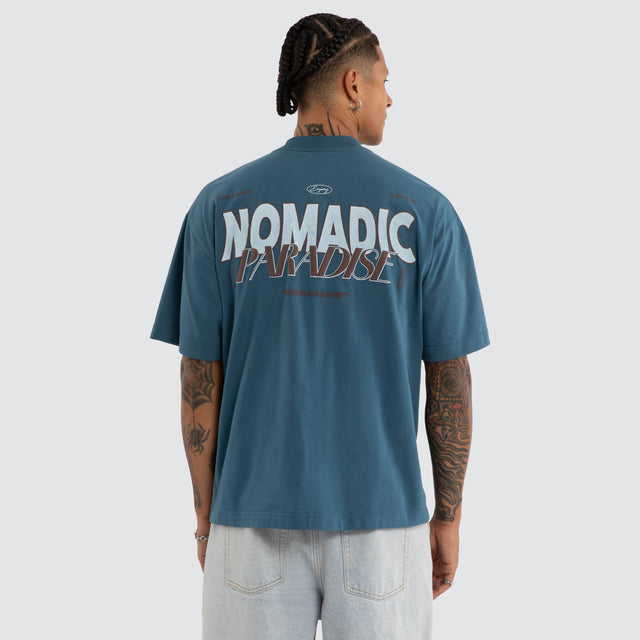Mainland Street Tee Real Teal