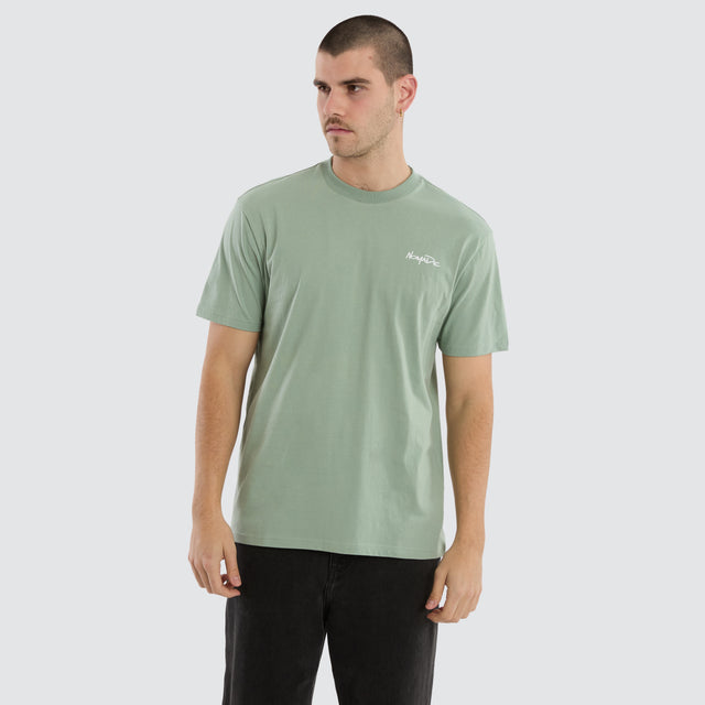Big Sur Relaxed Tee Iceberg Green