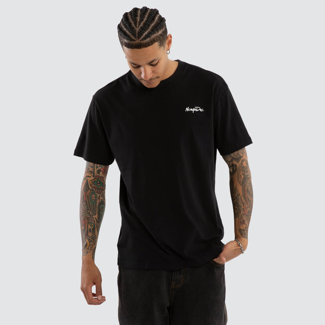 Big Sur Relaxed Tee Jet Black