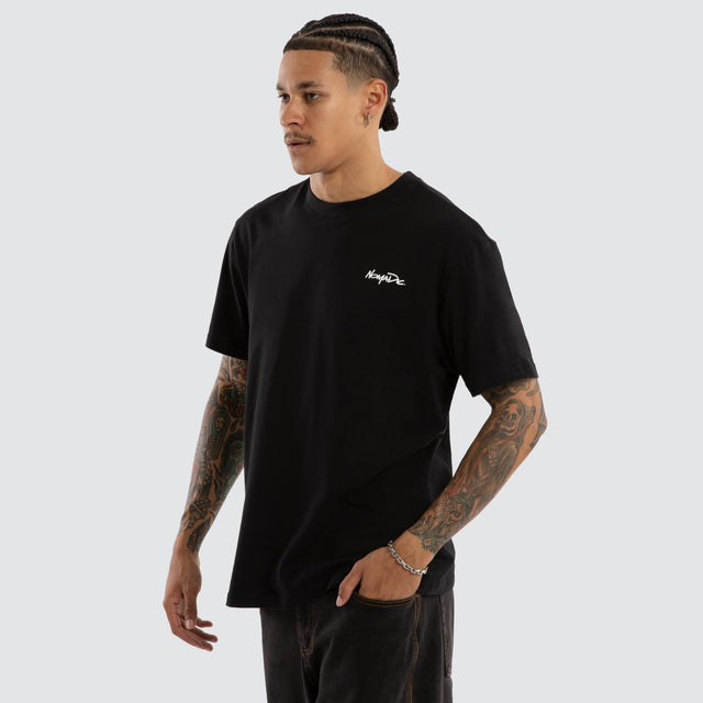 Big Sur Relaxed Tee Jet Black