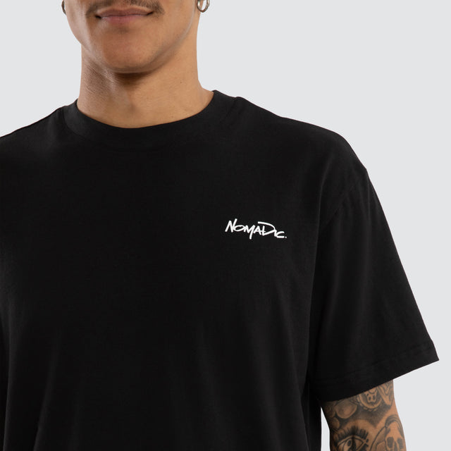 Big Sur Relaxed Tee Jet Black