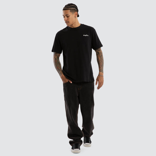 Big Sur Relaxed Tee Jet Black