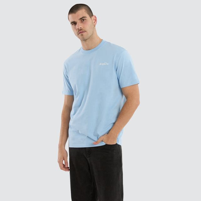 Big Sur Relaxed Tee Powder Blue