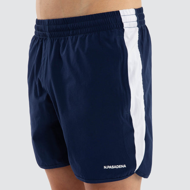 Model wears Cleary Sport Short Navy Shorts Navy – image 5