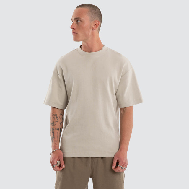 Micro Waffle Street Tee Dove