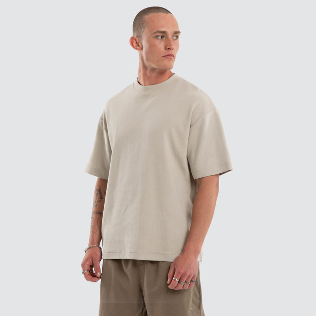 Micro Waffle Street Tee Dove