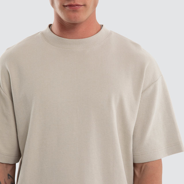Micro Waffle Street Tee Dove