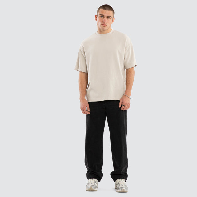 Elijah Textured Street Tee Concrete
