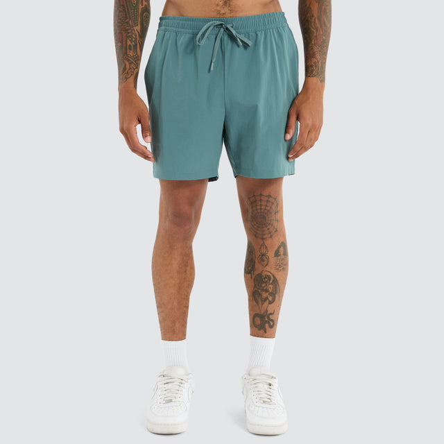 Amaretto Swim Short Dark Teal