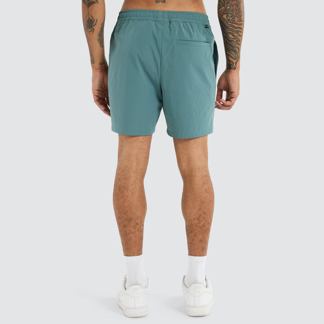 Amaretto Swim Short Dark Teal