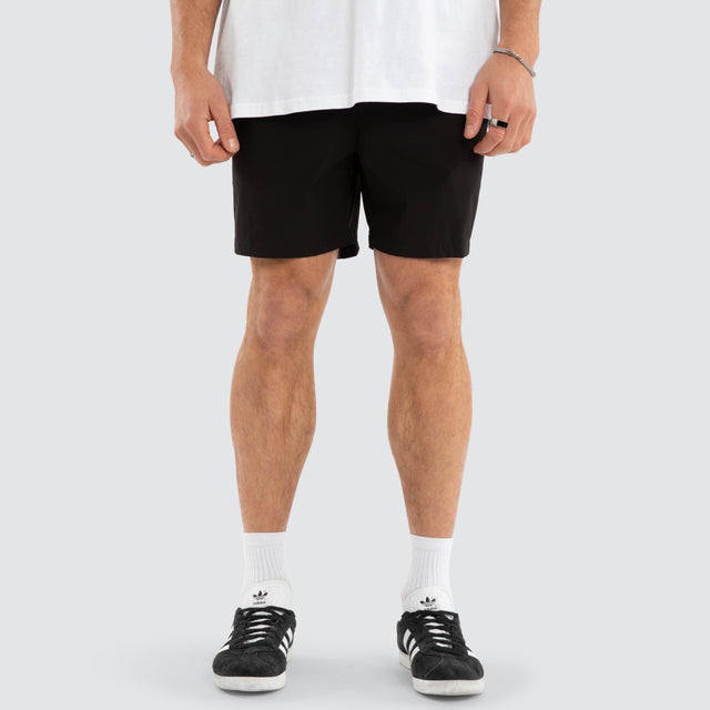 Amaretto Swim Short Jet Black