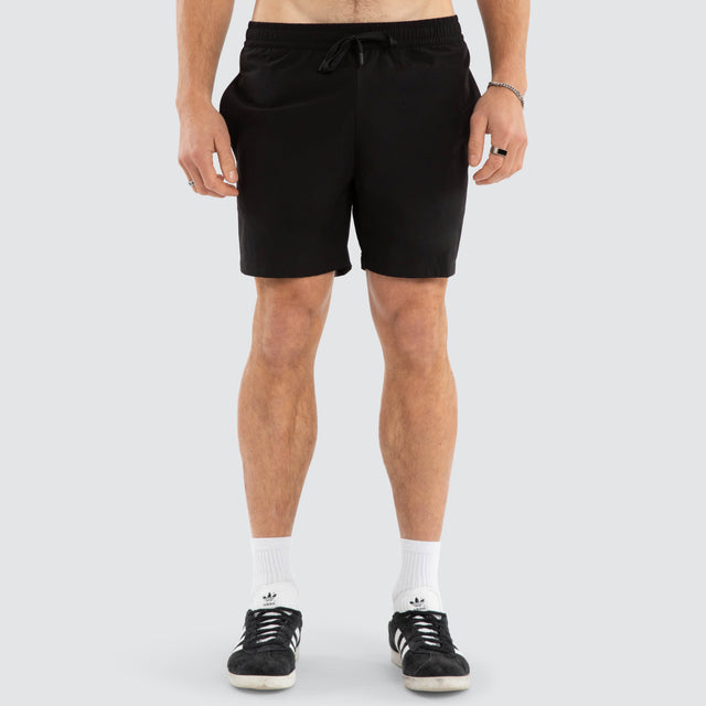 Amaretto Swim Short Jet Black