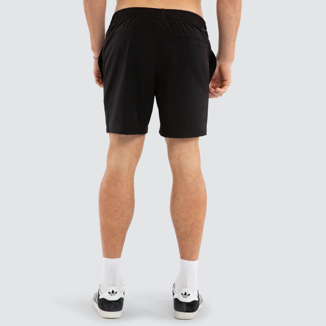 Amaretto Swim Short Jet Black