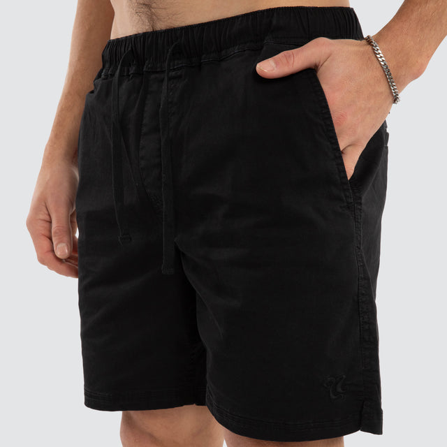 Raphael Stretch Walkshort Jet Black