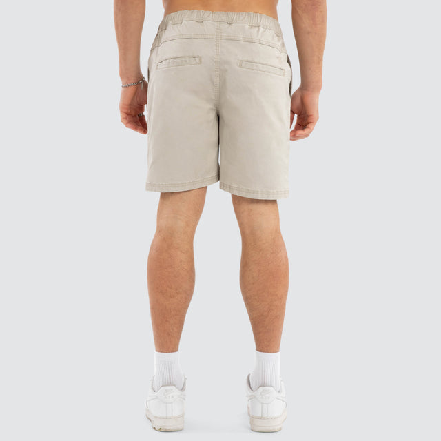 Raphael Stretch Walkshort Natural White