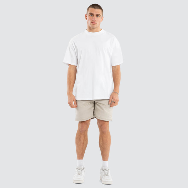 Raphael Stretch Walkshort Natural White