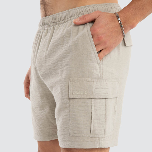 Cabana Cargo Shorts Oatmeal
