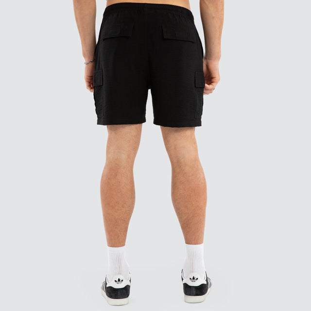 Cabana Cargo Shorts Black
