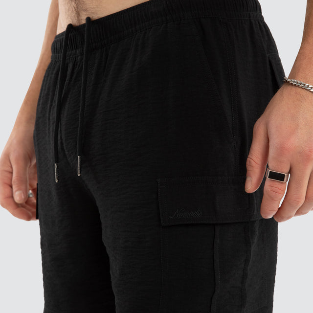 Cabana Cargo Shorts Black