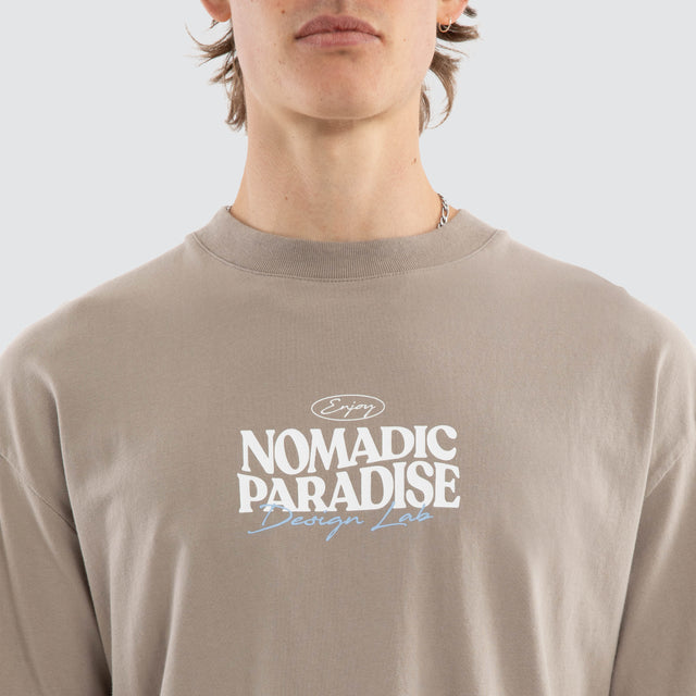 Hollow Street Tee Drift Wood