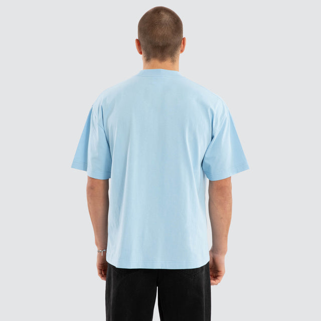 Belmont Street Tee Placid Blue