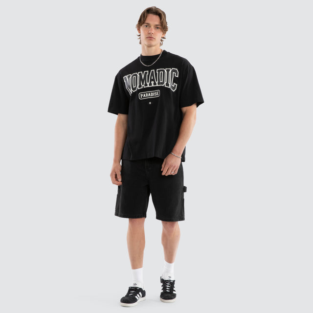 Haramosh Street Tee Anthracite Black