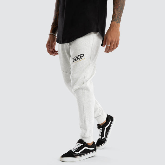 Turret Slim Trackpant Grey Marle