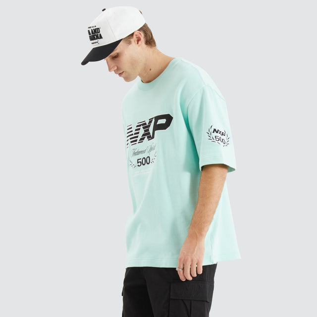 Bounty Loopback Oversized Tee Brook Green