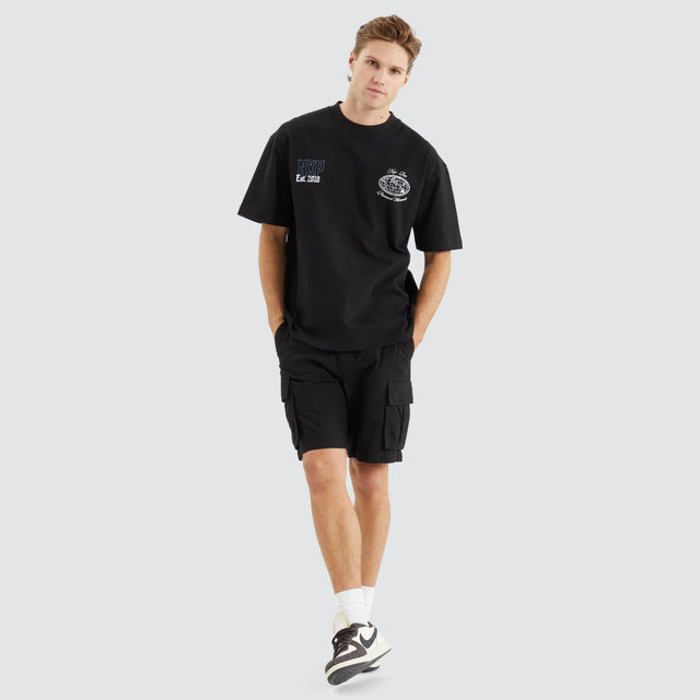 Collective Street Tee Jet Black