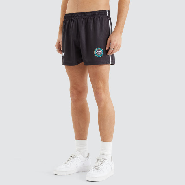 Trophy Football Short Jet Black