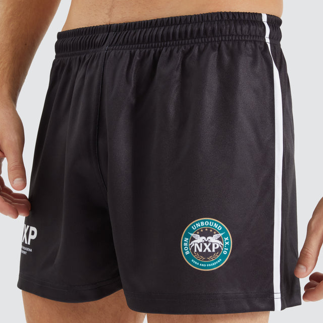 Trophy Football Short Jet Black