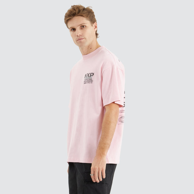 Demand Street Tee Orchid Pink