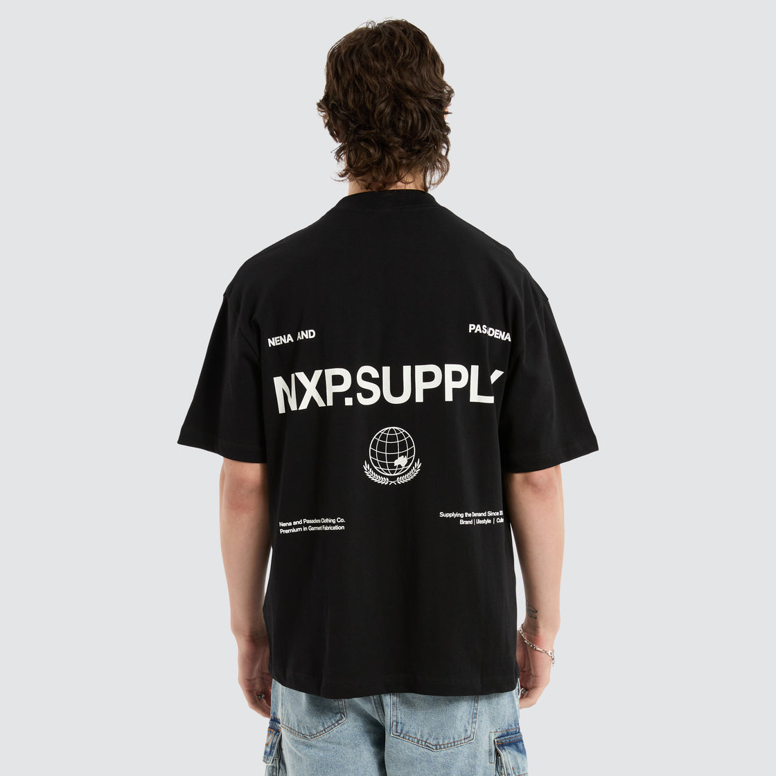 NXP Tackle Street Tee in Jet Black | Neverland Store