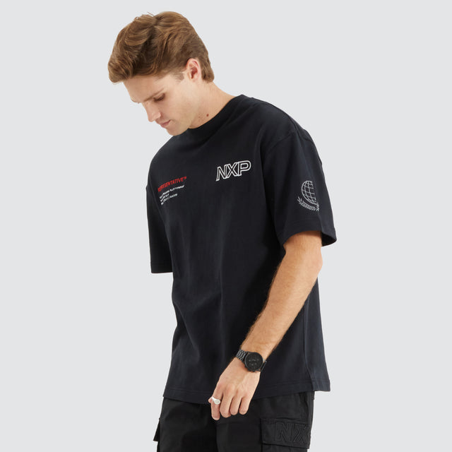 Fender Loopback Street Tee Anthracite Black