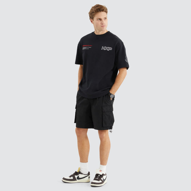 Fender Loopback Street Tee Anthracite Black