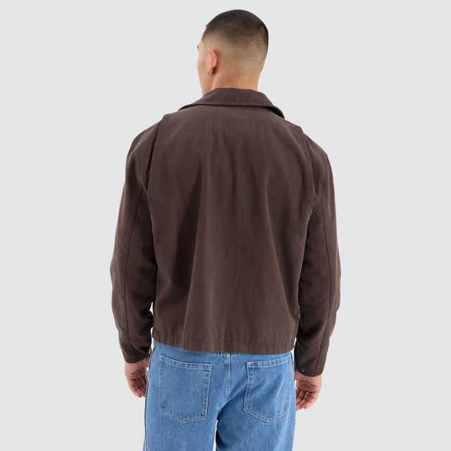 Perche Worker Jacket Pigment Brown