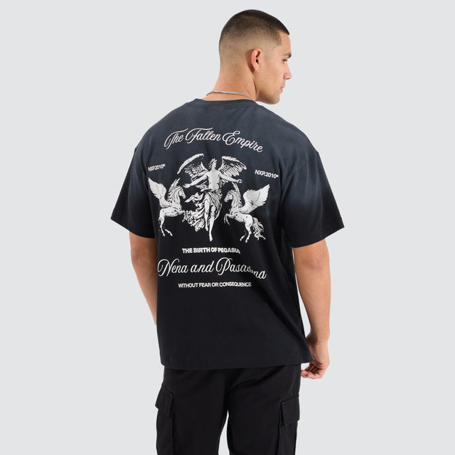 Cattle Raptor Tee Anthracite Black