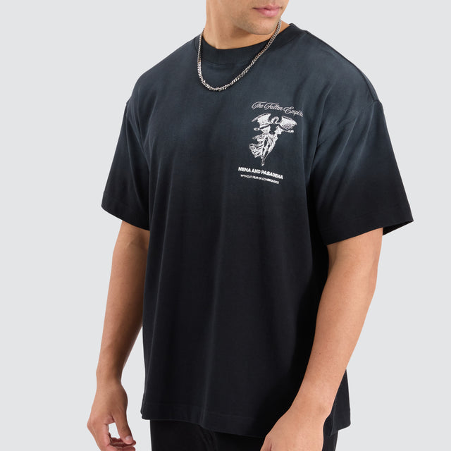 Cattle Raptor Tee Anthracite Black