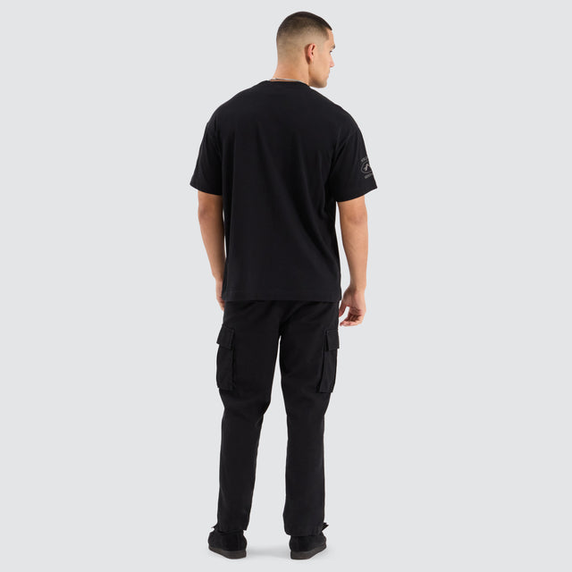 Frontier Raptor Tee Jet Black