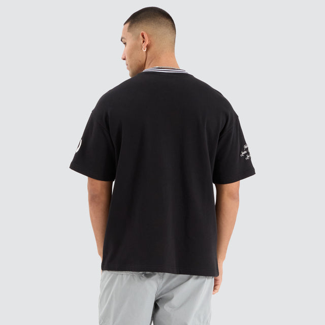 Ante Loopback Raptor Tee Jet Black